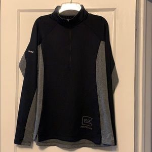 Glock official half-zip performance jacket